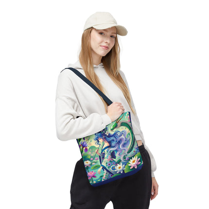 Fairy of the Koi Pond Tote Bag – Mystical Harmony & Pond Enchantment