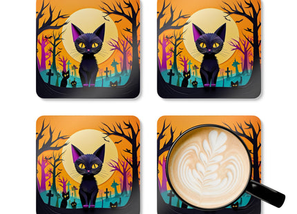 Phantom Parade Corkwood Coaster Set