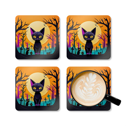 Phantom Parade Corkwood Coaster Set
