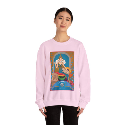 April & Diamond (from the Gem Series) by Sofia Chiostri Heavy Blend™ Crewneck Sweatshirt