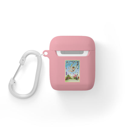 Spring Fairy's Floral Swing AirPods Case