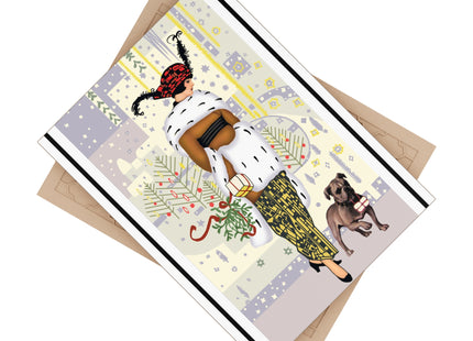 Wrapped in Elegance Ceramic Tile