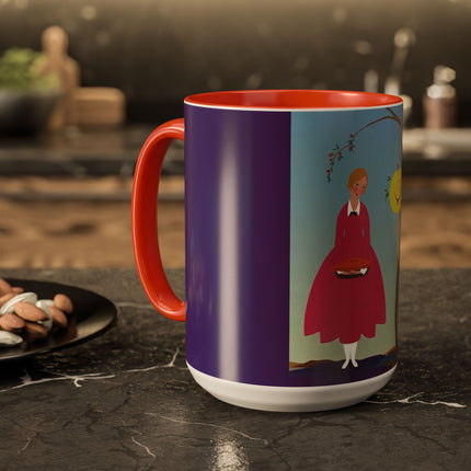 Apple Pie Day Colorful Mugs – Sweet Storybook Charm & Gentle Innocence