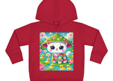Lily Pond Stroll Toddler Pullover Fleece Hoodie