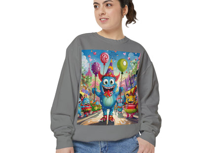 Monster Parade Madness Unisex Garment-Dyed Sweatshirt