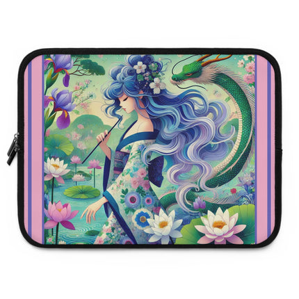 Fairy of the Koi Pond Laptop Sleeve