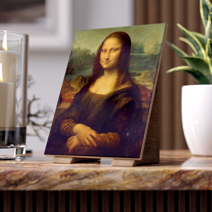 Mona Lisa by Leonardo da Vinci Ceramic Tile