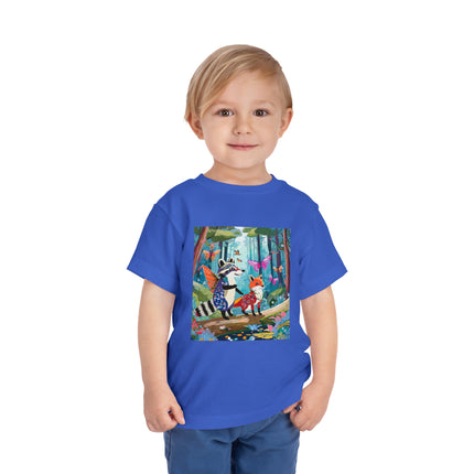Whimsical Woodland Toddler Short Sleeve Tee