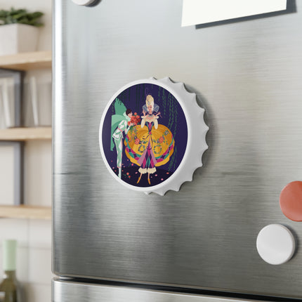 Enchanted Courtship Bottle Opener – Whimsical Elegance & Floral Romance