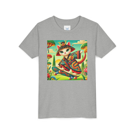 Dragon Dance on Wheels Youth Short Sleeve Tee
