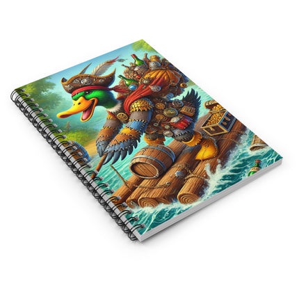 The Daring Drake Spiral Notebook - Ruled Line