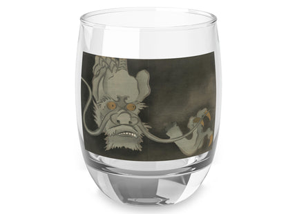 Dragon by Kamisaka Sekka Whiskey Glass