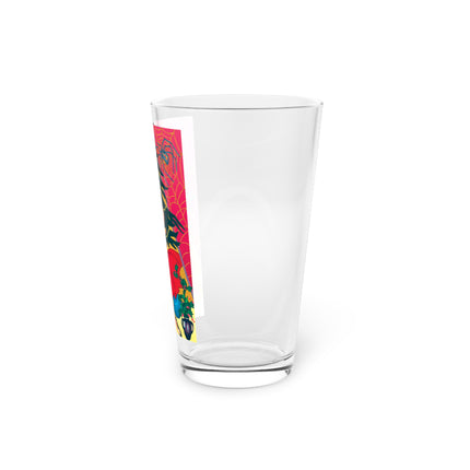 Art Deco Christmas Enchantment  Glass, 16oz