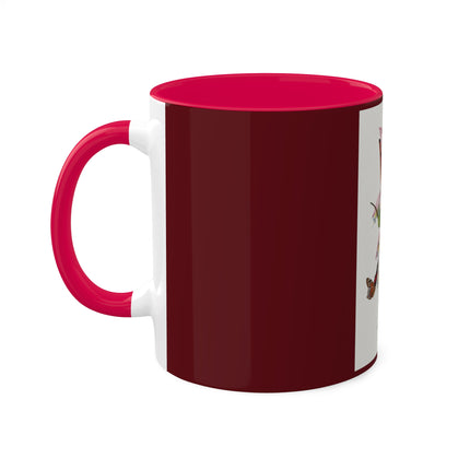 Hummingbird by Paul Gervais Colorful Mugs, 11oz