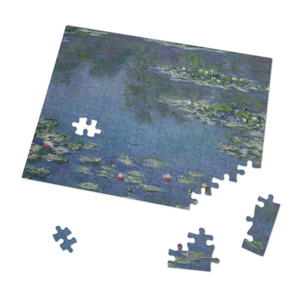 Water Lilies by Claude Monet Puzzle (30, 110, 252, 500-Piece)