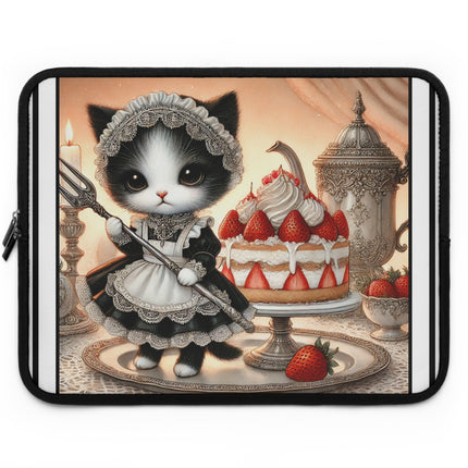 The Patisserie Kitten Laptop Sleeve – Sweet Charm & Storybook Delight