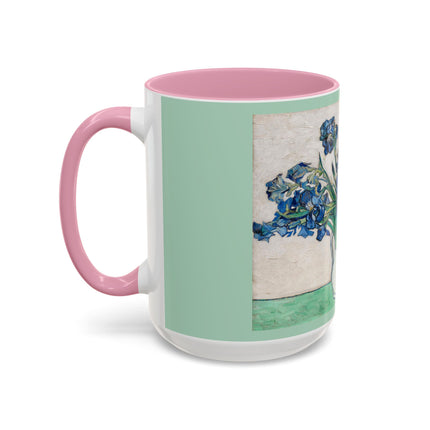 Irises by Vincent Van Gogh Colorful Mugs (11oz, 15oz)