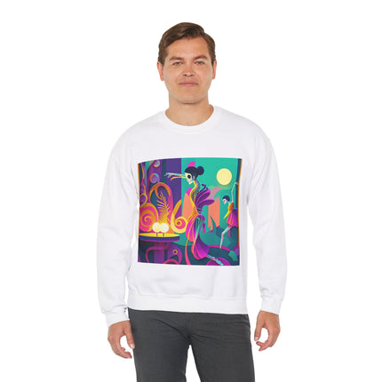 Dance of the Skeleton Ballerinas Unisex Heavy Blend™ Crewneck Sweatshirt