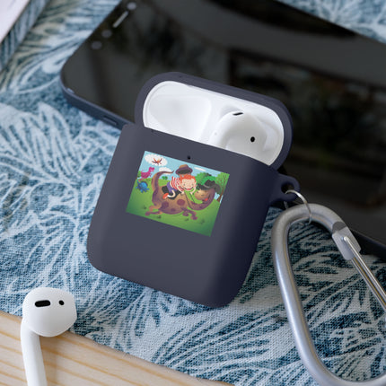 Rip-Roaring Celebration – Bold Modern Art AirPods Case