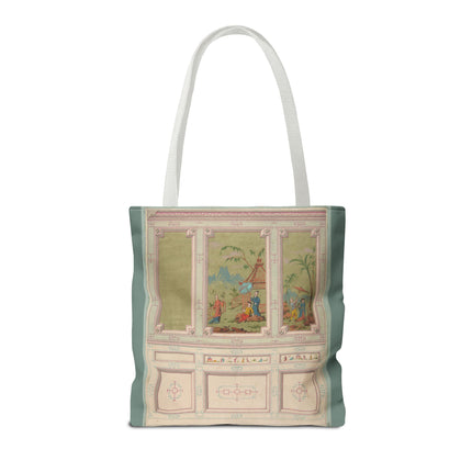 Chinoiserie scenes by Anonymous Tote Bag (AOP)
