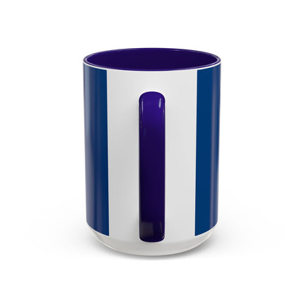 Blue Jay at an Autumn Tea Ceremony Colorful Mugs (11oz, 15oz)