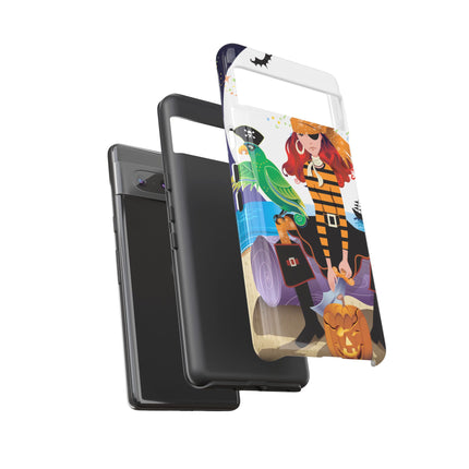 Moonlit Pirate Halloween Phone Cases