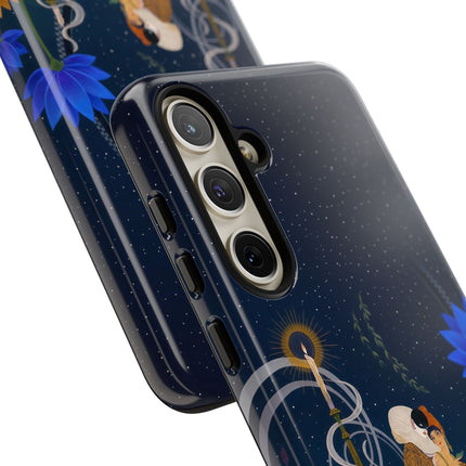 🌙🕯️ The Lady Of The Midnight Garden Phone Case – Art Deco Nocturne