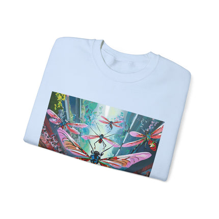 Neon Swarm Unisex Heavy Blend™ Crewneck Sweatshirt
