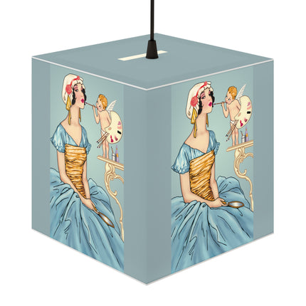 The Enchanting Painter Light Cube Lamp