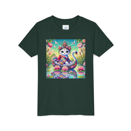 Geisha Kitten’s River Voyage Youth Short Sleeve Tee