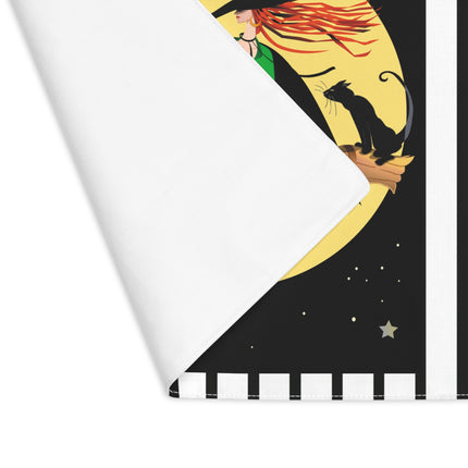 A Witch’s Moonlit Flight Placemat, 1pc