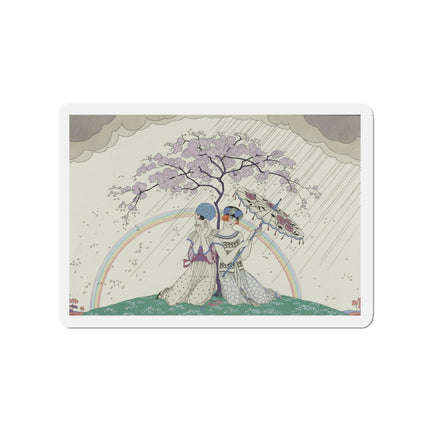 L’Arc-en-Ciel by George Barbier Die-Cut Magnets (5 Sizes)