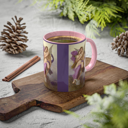 The Abduction of Psyche by William Bouguereau Colorful Mugs, 11oz