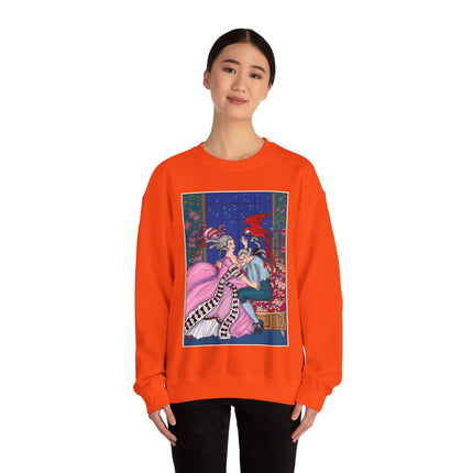 The Jealous Parrot by George Barbier Heavy Blend™ Crewneck Sweatshirt