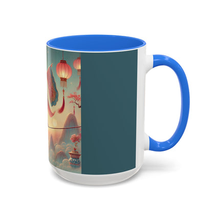 The Lantern Walker Colorful Mugs (11oz, 15oz)
