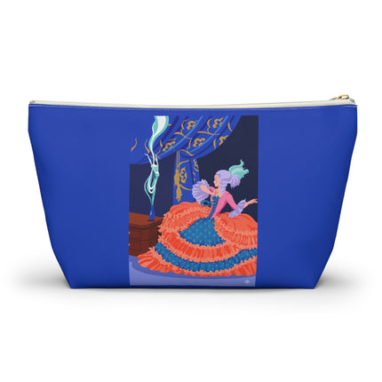 Rococo Stage Siren Cosmetic Bag – Theatrical Grace & Elegant Drama