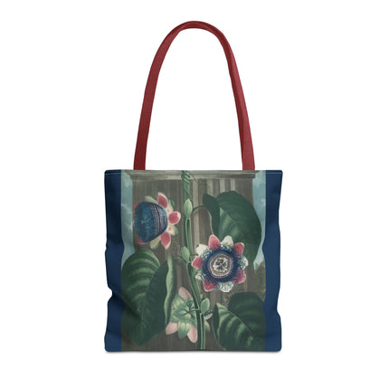 The Passion Flower by Robert John Thornton Tote Bag (AOP)