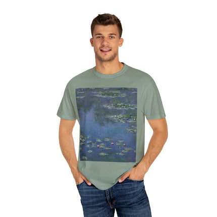 Water Lilies by Claude Monet Unisex Garment-Dyed T-shirt