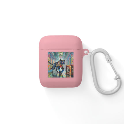 Cyber Panther's Hunt AirPods Case Cover