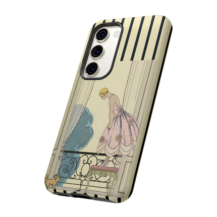 Falbalas et fanfreluches, La Souris by George Barbier Phone Cases