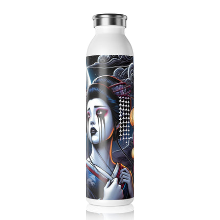 Geisha’s Black Ink Tears Slim Water Bottle