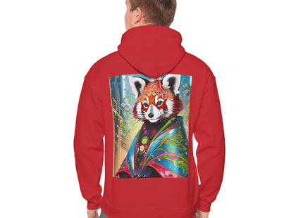 Cybernetic Red Panda – Heavy Blend™ Hooded Sweatshirt