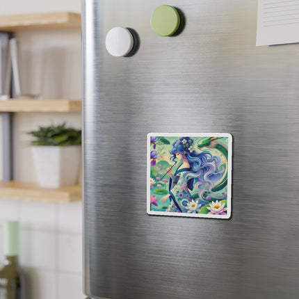 Fairy of the Koi Pond Die-Cut Magnets (5 Sizes)