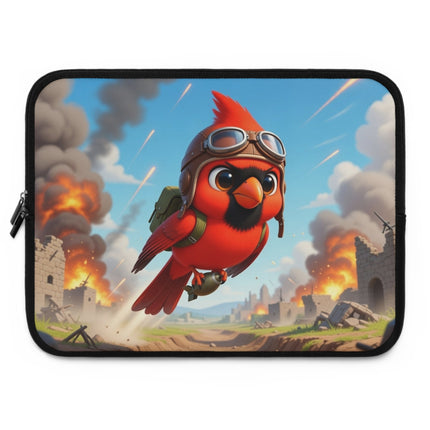 The Cardinal Dive Bomber Laptop Sleeve – Bold Flight & Fearless Adventure