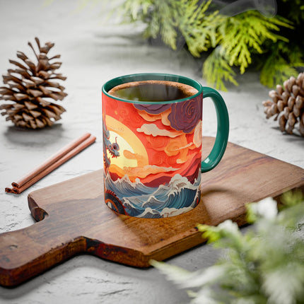 Emergence of the Dragon Colorful Mugs (11oz, 15oz)