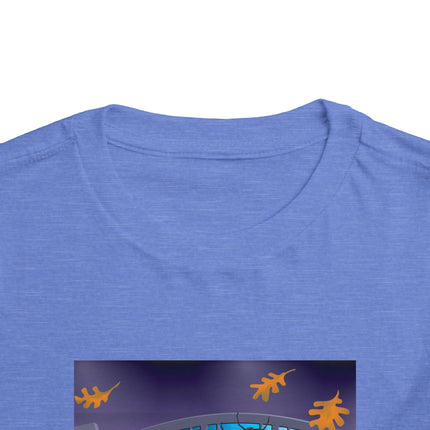 Whimsical Halloween Mischief Toddler Short Sleeve Tee