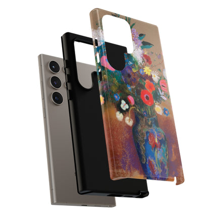Bouquet of Flowers by Odilon Redon Phone Cases