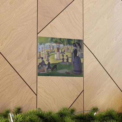 A Sunday on La Grande Jatte by Georges Seurat Matte Horizontal Posters