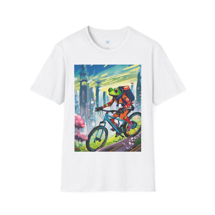 Cyberpunk Frog Softstyle T-Shirt