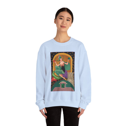 May & Emerald (from the Gem Series) by Sofia Chiostri Heavy Blend™ Crewneck Sweatshirt
